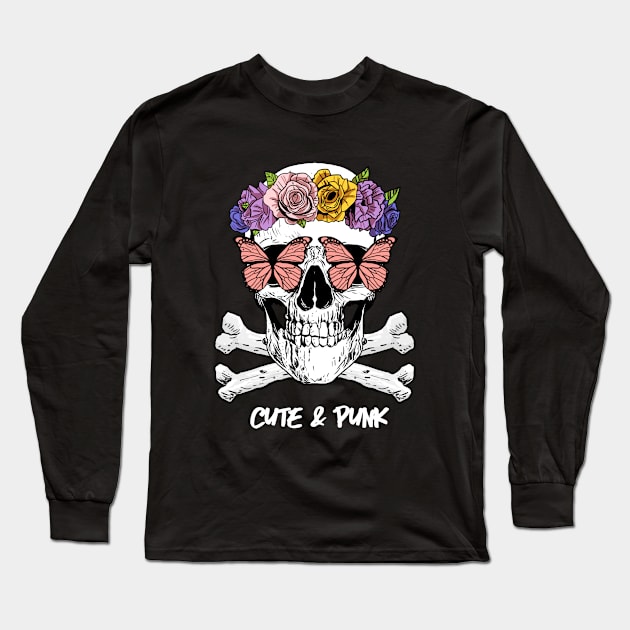 cute and punk Long Sleeve T-Shirt by Theblackberry